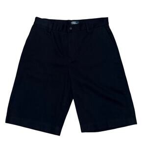 Polo Ralph Lauren NEW Boys 20 Navy Blue Classic Chino Short Preppy Casual Cotton